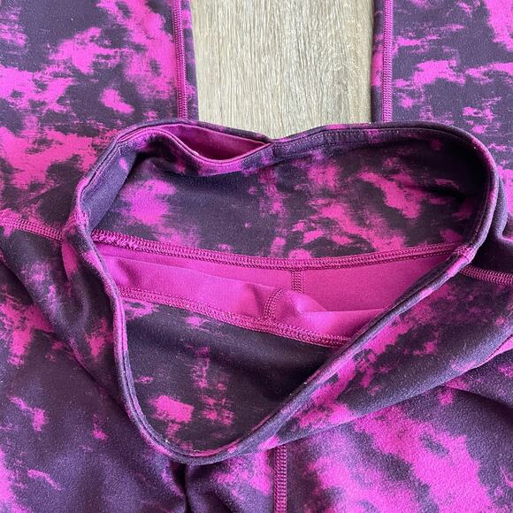 Lululemon Wunder Under Pant Legging Luon Breezie Regal Plum Black- Size: 4 - Picture 9 of 11
